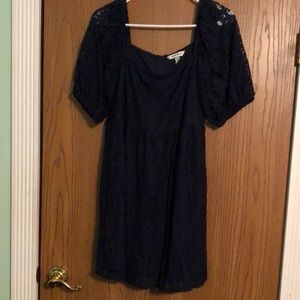 Speechless Medium Mini Navy Blue Dress